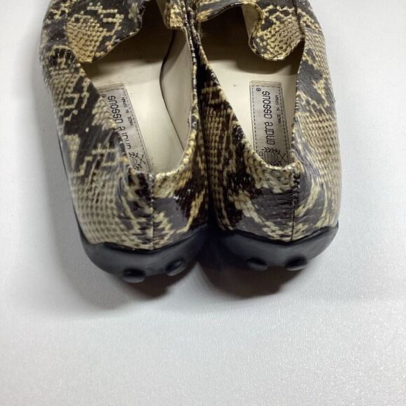 Andre Assous Brown Animal Print Flats Women’s Size 9.5 - Picture 9 of 12